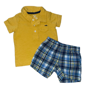 Carters Baby Boys Two-Piece Summer Outfit Size 9 Months